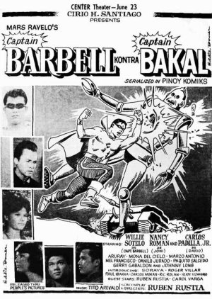 Captain Barbell Kontra Captain Bakal (1965) poster