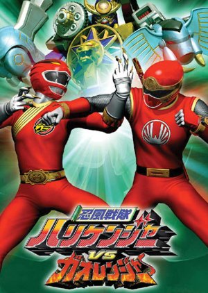 Ninpuu Sentai Hurricaneger vs. Gaoranger (2003) poster