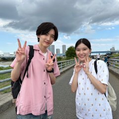 Nijiiro no Chalk Chiteki Shogaisha to Ayunda Machikojo no Kiseki Japanese Drama photo