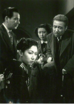 Shin'ya no Kokuhaku (1949) poster