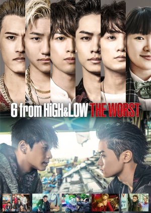6 from High&Low the Worst (2020) poster