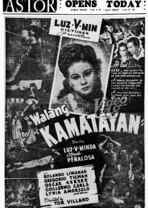 Walang Kamatayan (1946) poster