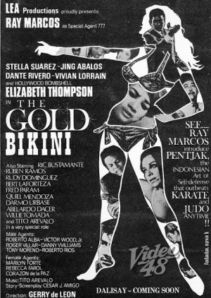 Gold Bikini (1967) poster