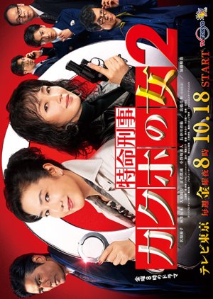Tokumei Keiji Kakuho no Onna 2 (2019) poster