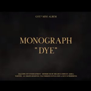 GOT7 MONOGRAPH "DYE" (2020)