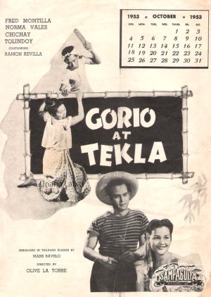 Gorio and Tekla (1953) poster