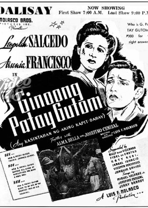 Ginoong Patay Gutom (1946) poster