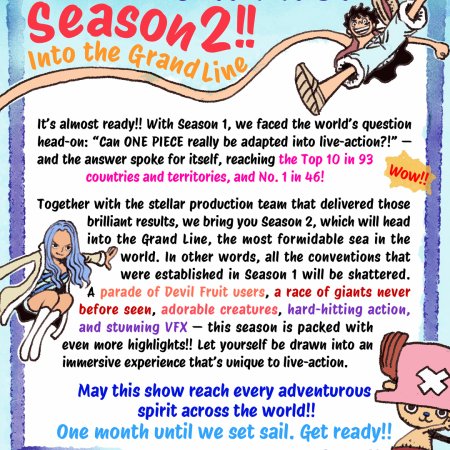 One Piece Season 2: Into the Grand Line (2026)