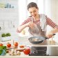 Cooking something simple