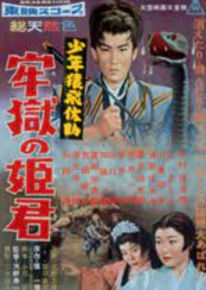Kid Magician Sasuke Part 2 Prison Princess (1958) poster