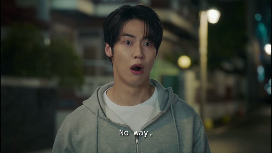 His character never gets a break!Lovely Runner 🤝 Love Next Door