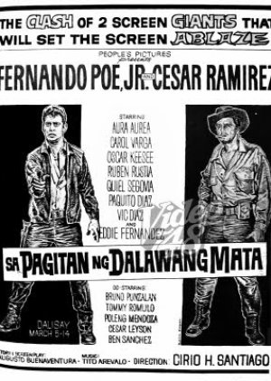 Sa Pagitan ng Dalawang Mata (1963) poster
