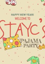 Stayc's Pajama Party Korean TV Program photo