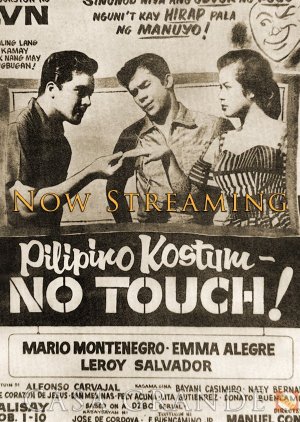 Hands off the Philippine Costume (1955) poster
