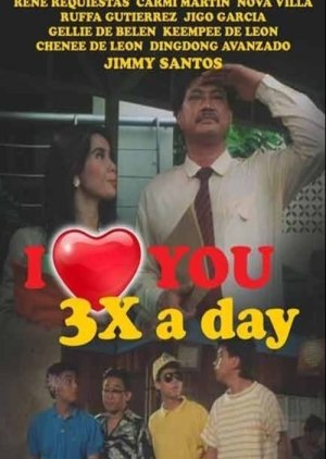 I Love You Three Times a Day (1988) poster