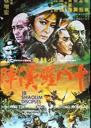 18 Shaolin Disciples (1975) poster