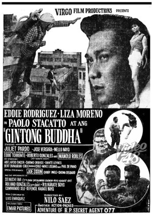 Paolo Stacatto at ang Gintong Buddha (1966) poster