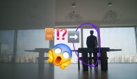 couldn't help but notice the door to NOWHERE in Xiao's apartment