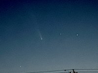 ScenicThursday☄️It’s not a great pic because I took it with my phone. Tsuchinshan Comet!@Cityhunter…