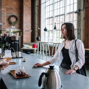 You accidentally grab their sugarless coffee.