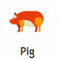 Pig –(Birth year: 2007, 1995, 1983, 1971, 1959):  Generous, easygoing, sincere, and sociable