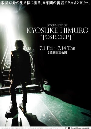 DOCUMENT OF KYOSUKE HIMURO “POSTSCRIPT” (2016) poster