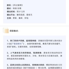 Feng Guo Liu Hen Chinese Drama(0000) photo