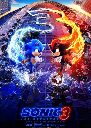 Sonic the Hedgehog 3 (2024) poster