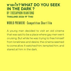What Do You See in the Dark? Thai Movie(2026) photo