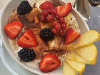 #TastyTuesday Not from drama but sharing a delicious oats fruits porridge I had in Alsace.