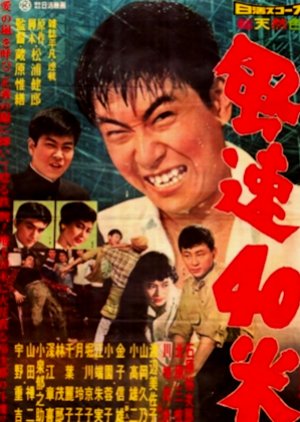 Fusoku 40 Metres (1958) poster