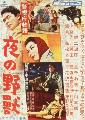 Keishicho Monogatari: Yoru no Nokemono (1957) poster