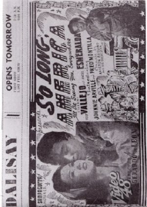 So Long, America (1946) poster