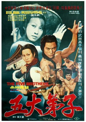 Dragon Lee vs Five Brothers (1978) poster