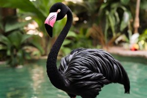 Black Flamingo