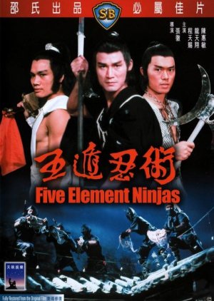 Five Element Ninjas (1982) poster
