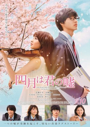 Para assistir: Shigatsu wa Kimi no Uso, a melhor comédia dramática