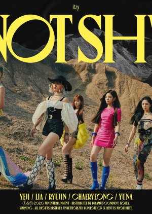 ITZY "Not Shy" BEHIND (2020) poster