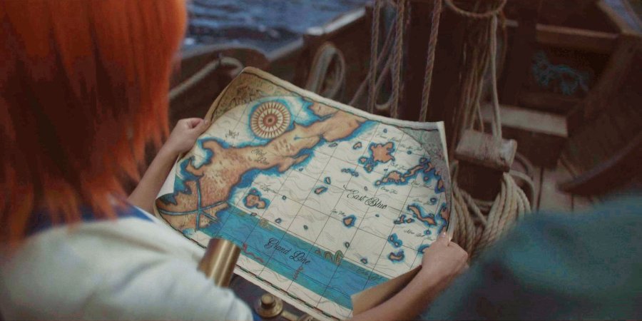 One Piece, Grand Line Map