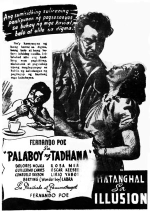 Palaboy ng Tadhana (1947) poster