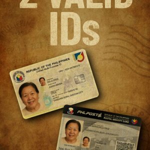 2 Valid IDs ()