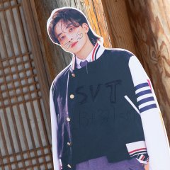 Nana bnb with Seventeen Korean TV Program photo