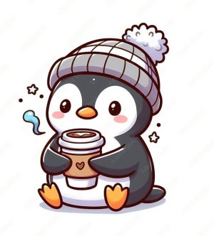 cute penguin