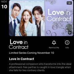 Love in Contract Korean Drama photo