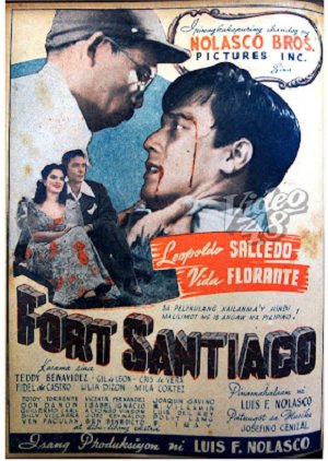 Fort Santiago (1946) poster