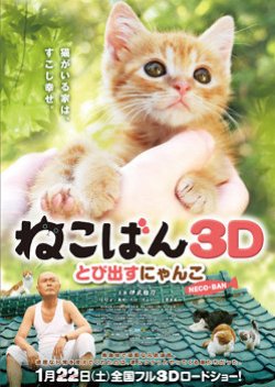 Neco-Ban 3D Tobidasu Nyanko (2011) poster