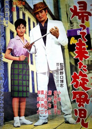 Return on the Ginza Whirlwind (1962) poster