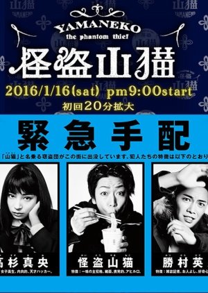 Kaitou Tantei Yamaneko (2016) poster