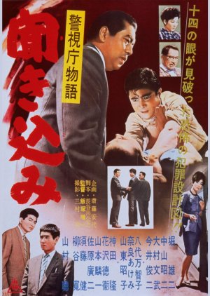 Keishicho Monogatari: Kikikomi (1960) poster
