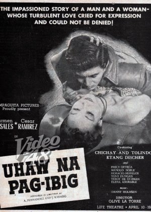 Uhaw Na Pag-Ibig (1955) poster